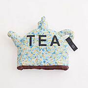 TIPTOE ティーポットのティーコージー〈ブルー花柄〉